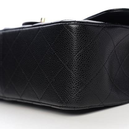 Chanel Caviar Quilted Jumbo Double Flap Black 9 of 11