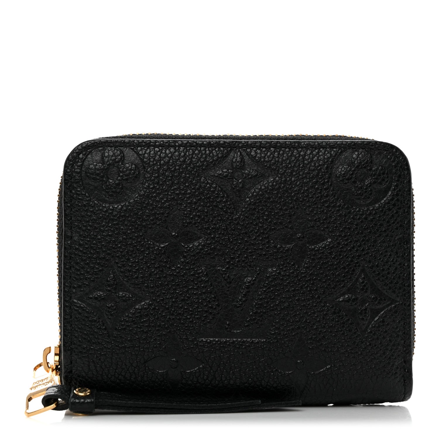 Louis Vuitton LOUIS VUITTON Empreinte Zippy Coin Purse Black 1 of 6