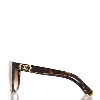 Chanel Pantos Signature CC Sunglasses 5315 Dark Havana 3 of 9