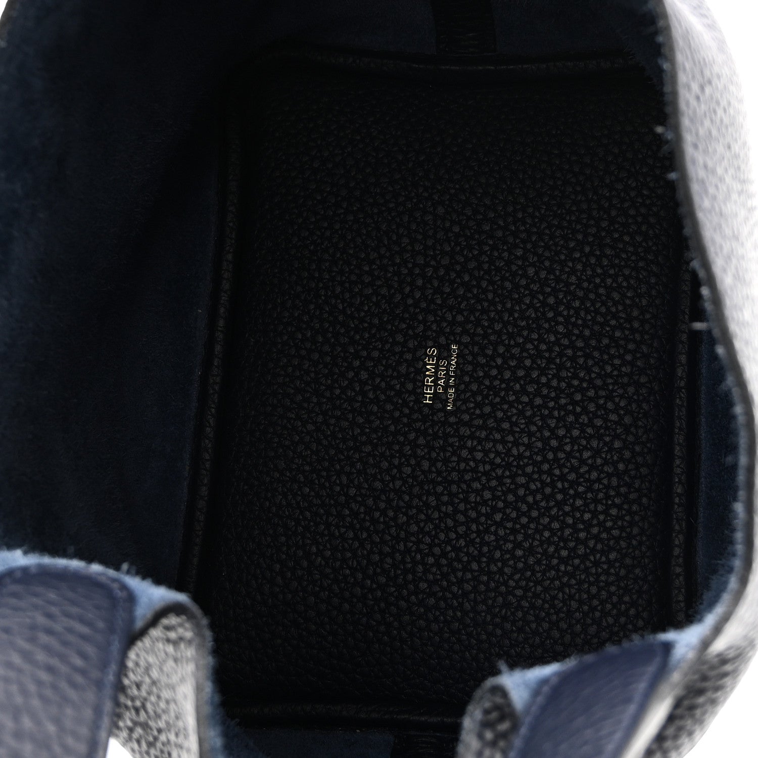 Hermes Taurillon Clemence Picotin Lock 18 PM Bleu Nuit 5 of 11