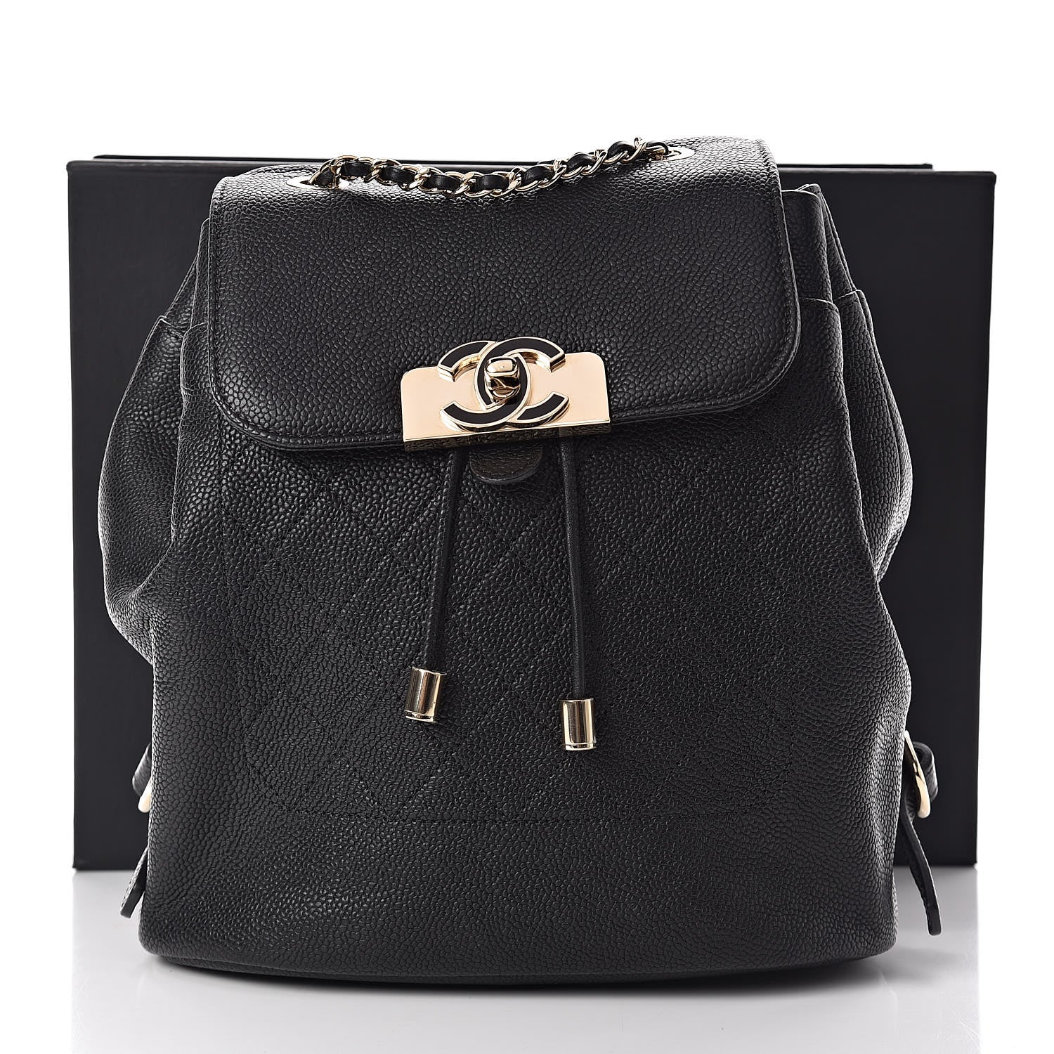 Chanel Caviar Quilted Backpack Black 11 of 11
