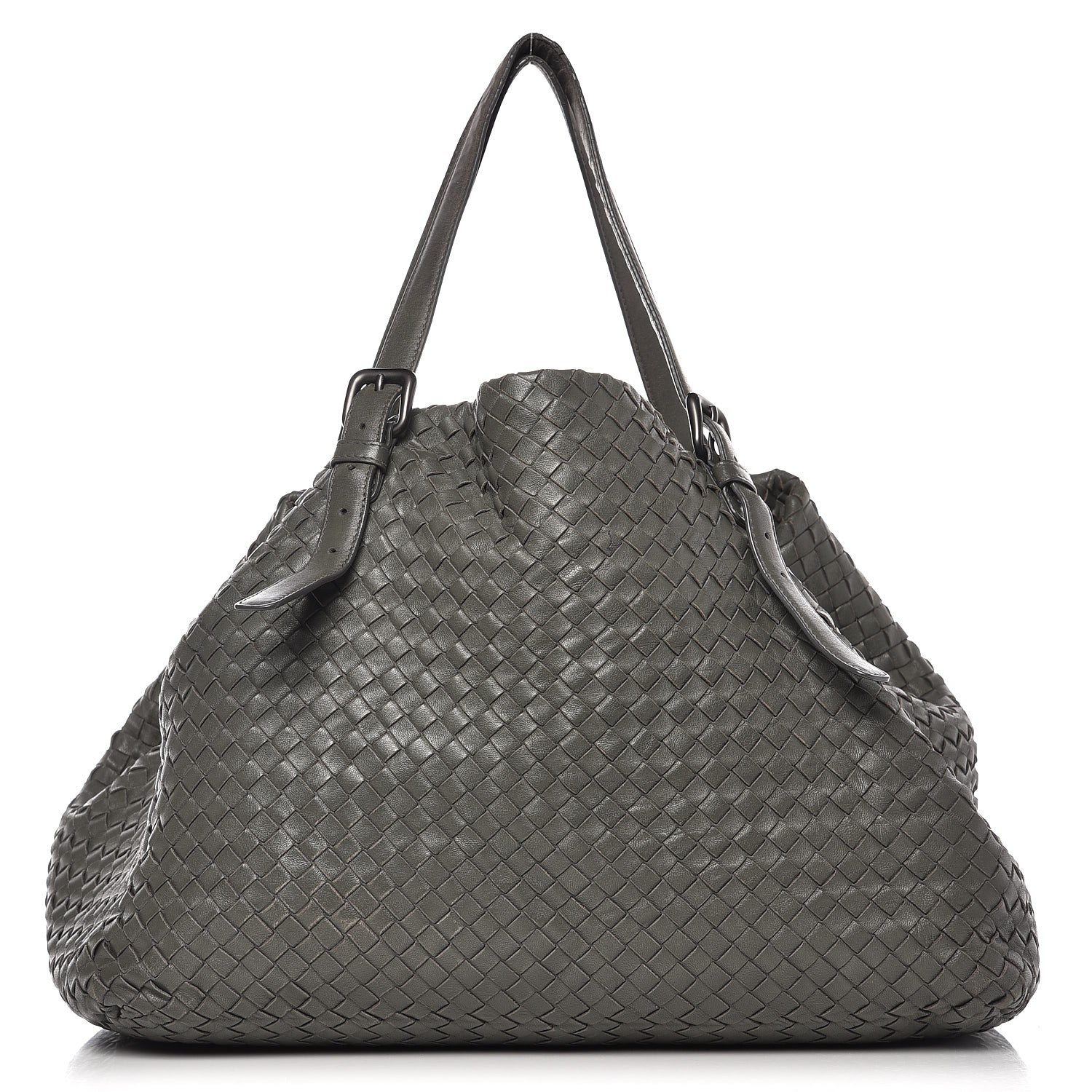 Bottega Veneta Nappa Intrecciato Large Seamless Tote New Light Grey 1 of 11