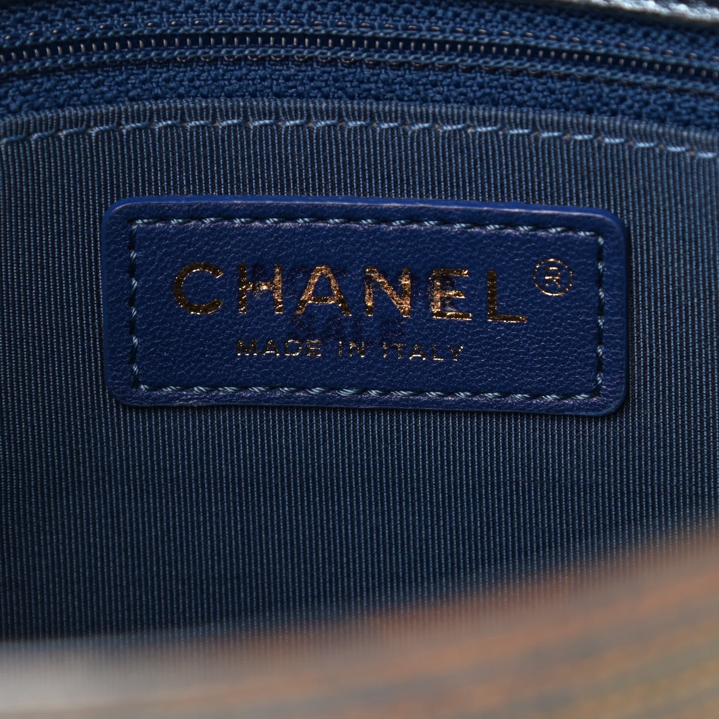 Metallic Sheepskin Thin Striped Small Single Flap Multicolor
