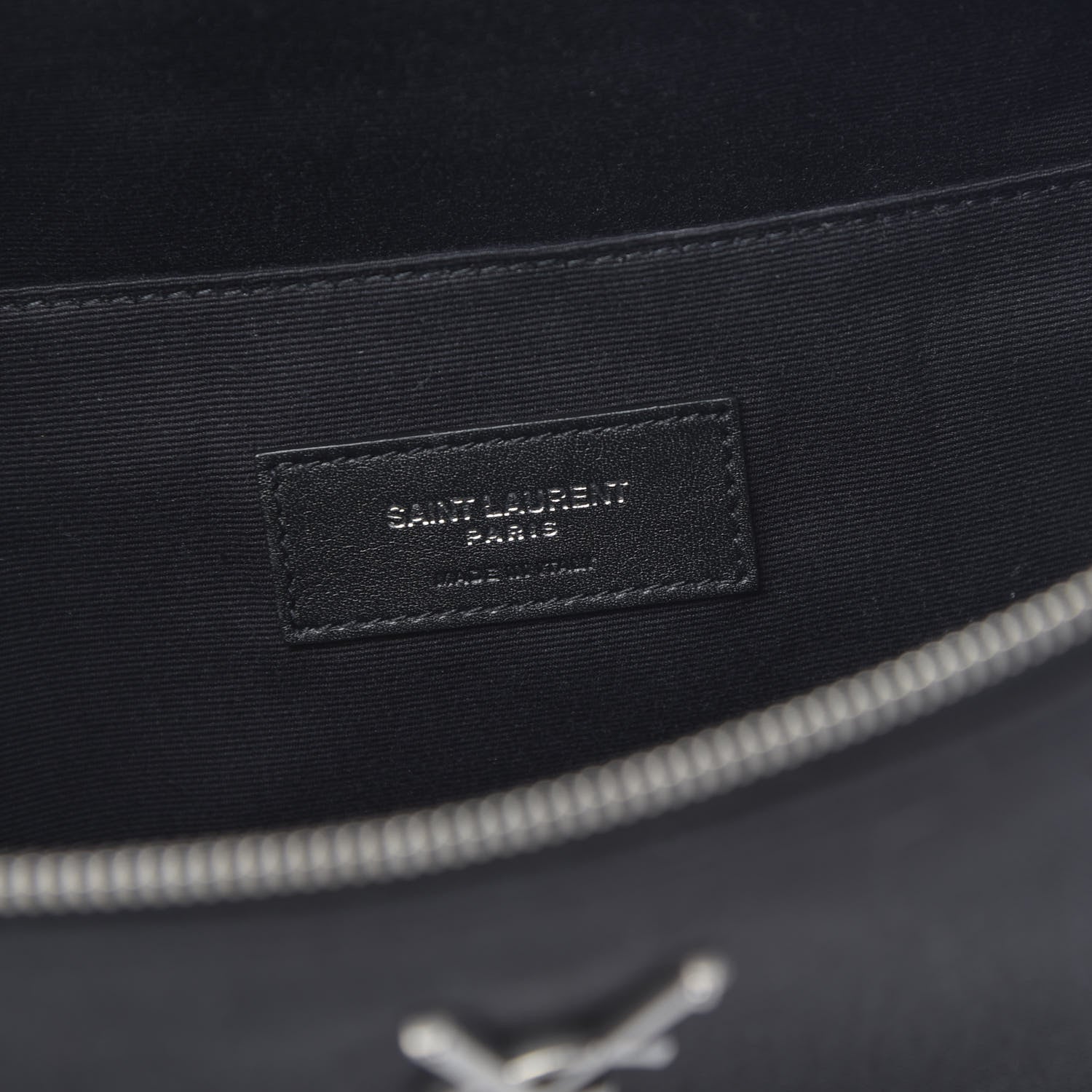 Saint Laurent Nylon Monogram Belt Bag Black 6 of 9