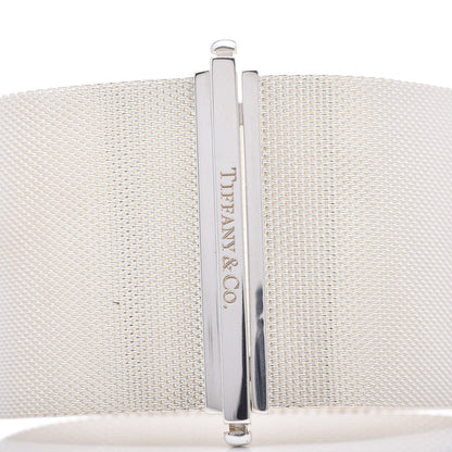 Tiffany Sterling Silver Extra-Wide Somerset Bracelet 4 of 7