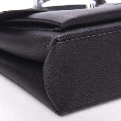 Louis Vuitton Soft Calfskin My Lockme Top Handle Black 7 of 8