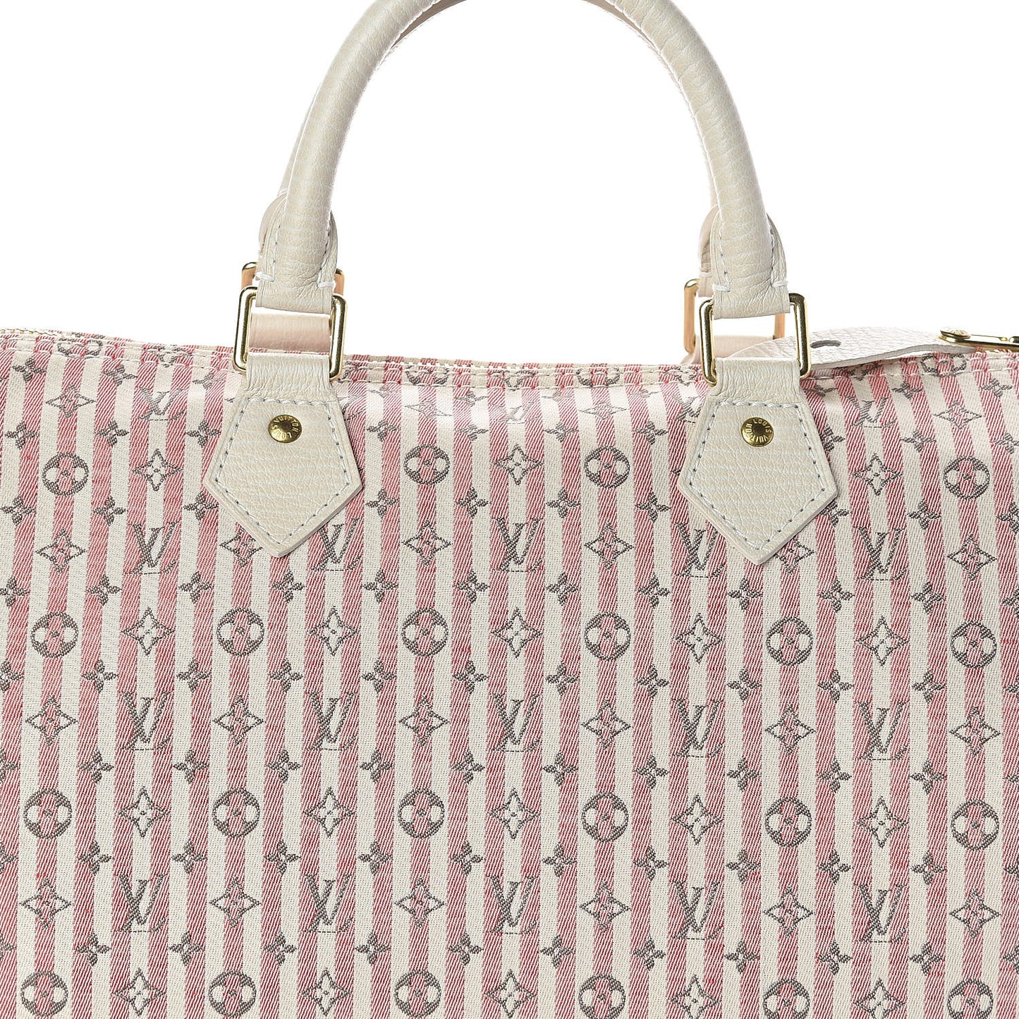 Mini Lin Croisette Speedy 30 Rouge