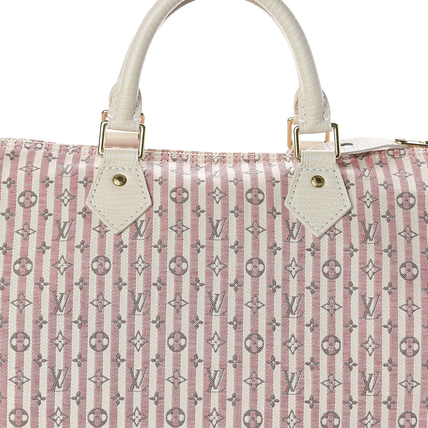 Louis Vuitton Mini Lin Croisette Speedy 30 Rouge 6 of 8
