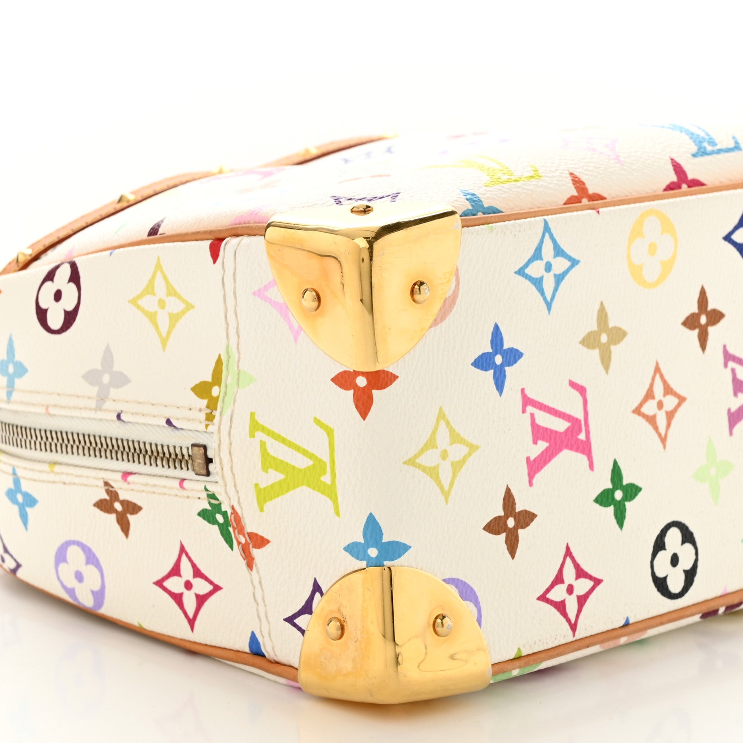 Louis Vuitton Monogram Multicolor Trouville White 8 of 9