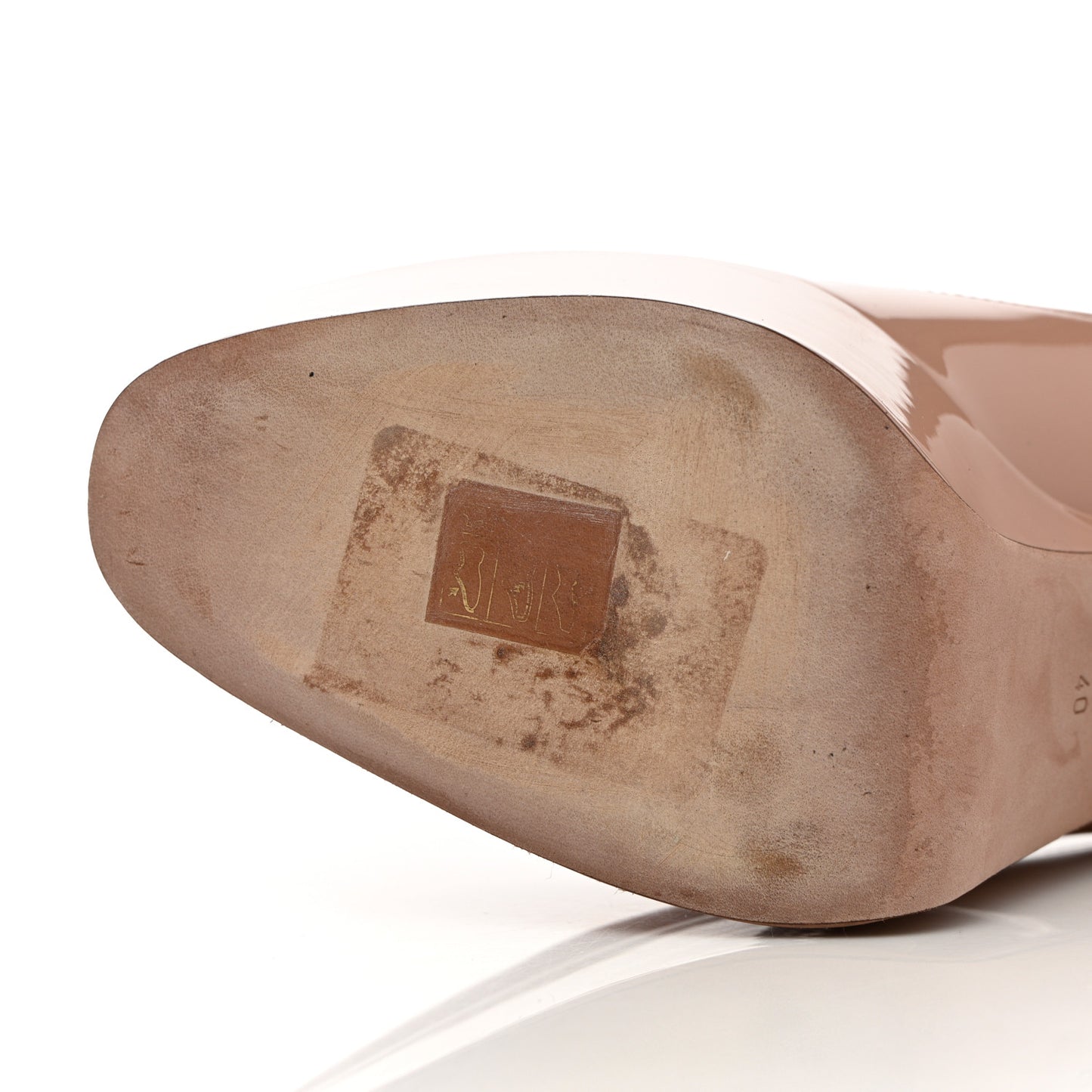 Patent Tan-Go 50/120mm Platform Pumps 40 Rose Cannelle