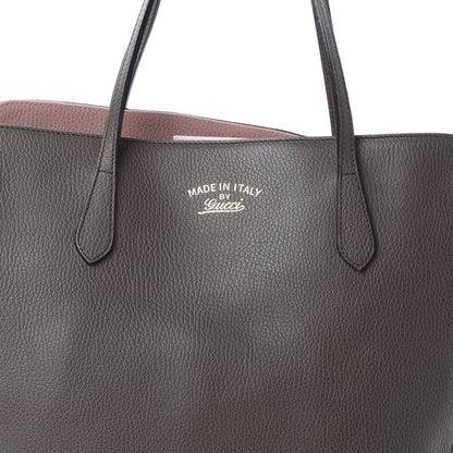 Gucci Dollar Calfskin Medium Swing Tote Grey Field Soft Pink 8 of 8
