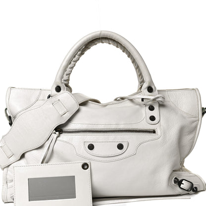 Balenciaga Agneau Classic Hardware City White 8 of 22