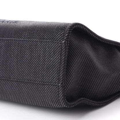 Chanel Mixed Fibers Calfskin Small Deauville Tote Black 7 of 12