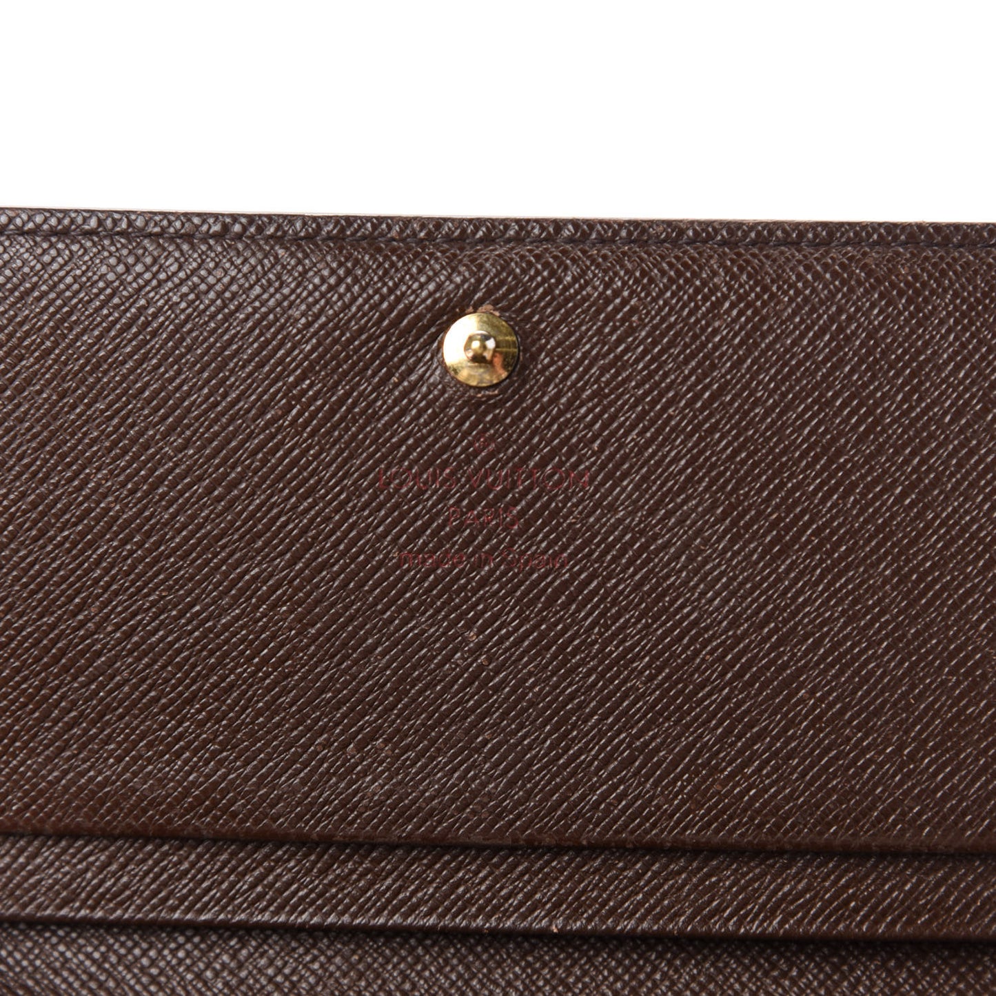 Damier Ebene Porte-Monnaie Billets Tresor Wallet