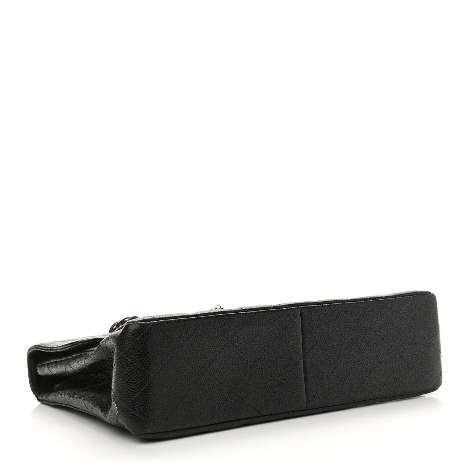 Chanel Caviar Quilted Jumbo Single Flap Black 4 of 10
