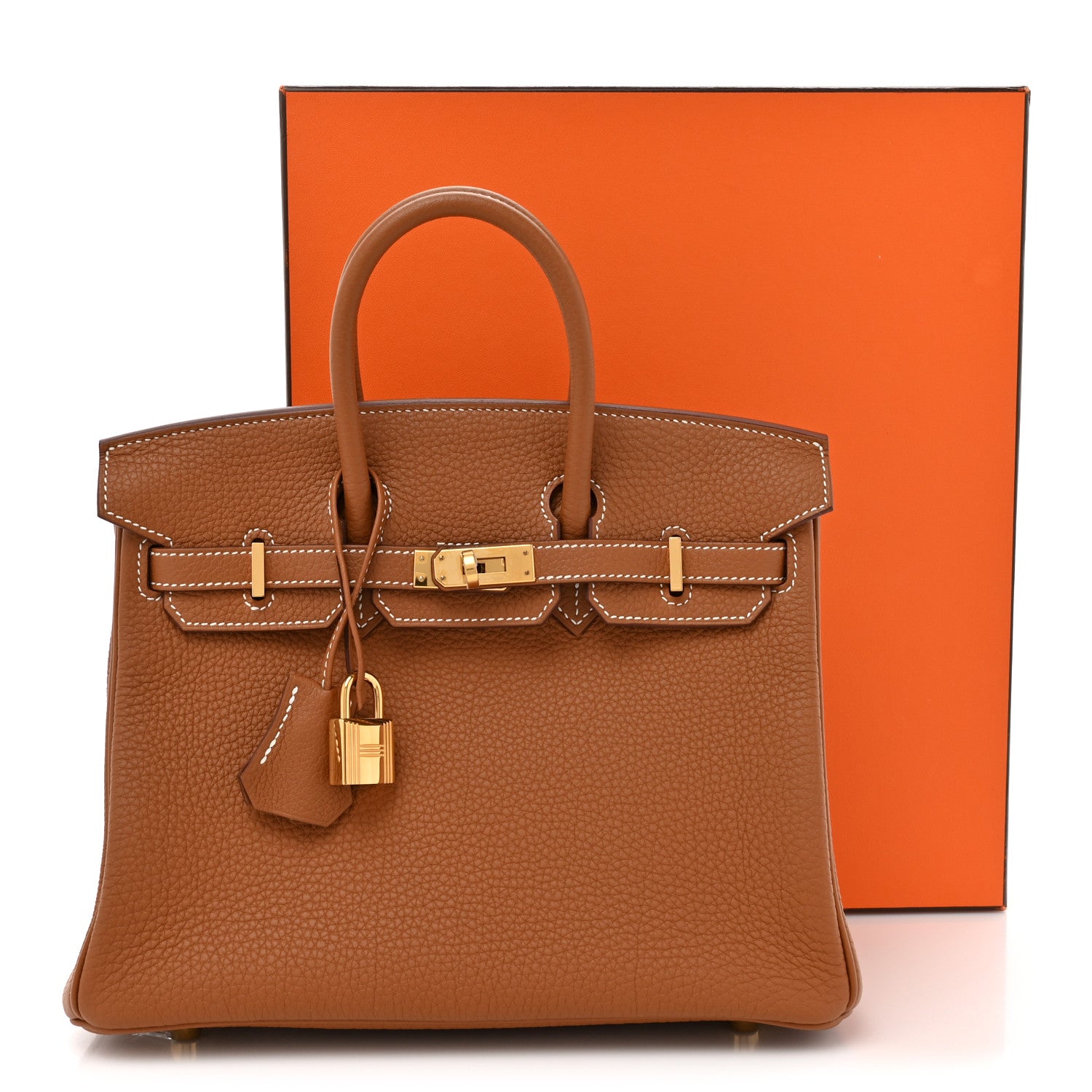Hermes Togo Birkin 25 Gold 13 of 13