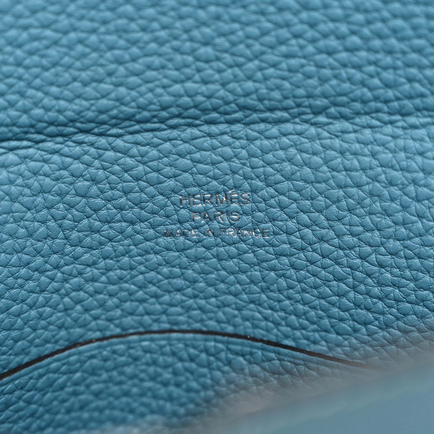 Hermes Togo Videpoches New Blue Jean 6 of 11