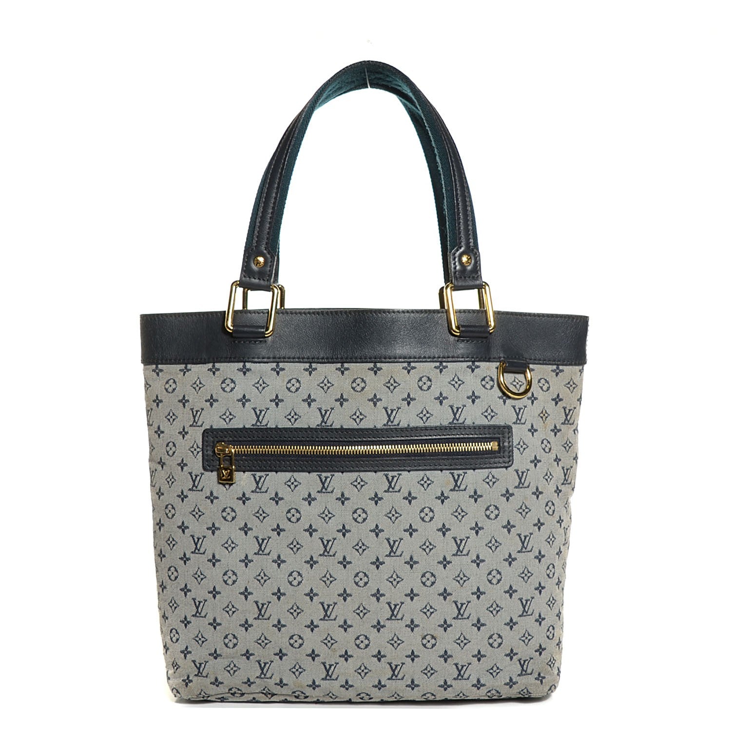 Louis Vuitton Mini Monogram Lucille GM Blue 1 of 8