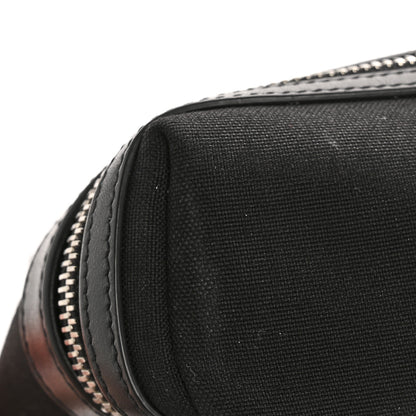 Saint Laurent Canvas Calfskin City Belt Bag Black 13 of 13