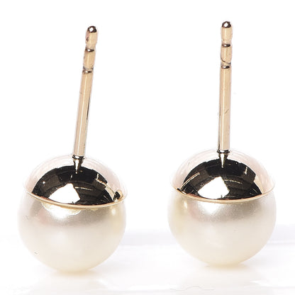 Christian Dior Pearl Mise En Dior Tribal Earrings 3 of 4