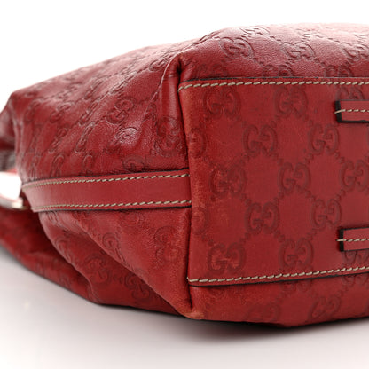 Gucci Guccissima Monogram Gifford Tote Red 9 of 12