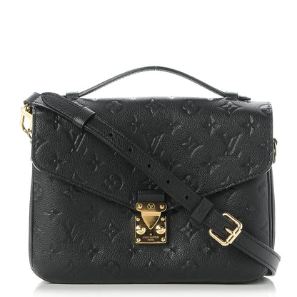 Louis Vuitton Empreinte Pochette Metis Black 1 of 8