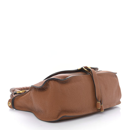 Chloe Calfskin Medium Marcie Satchel Tan 4 of 8