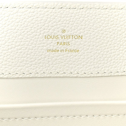 Louis Vuitton Taurillon Capucines East West MM Optic White 6 of 10
