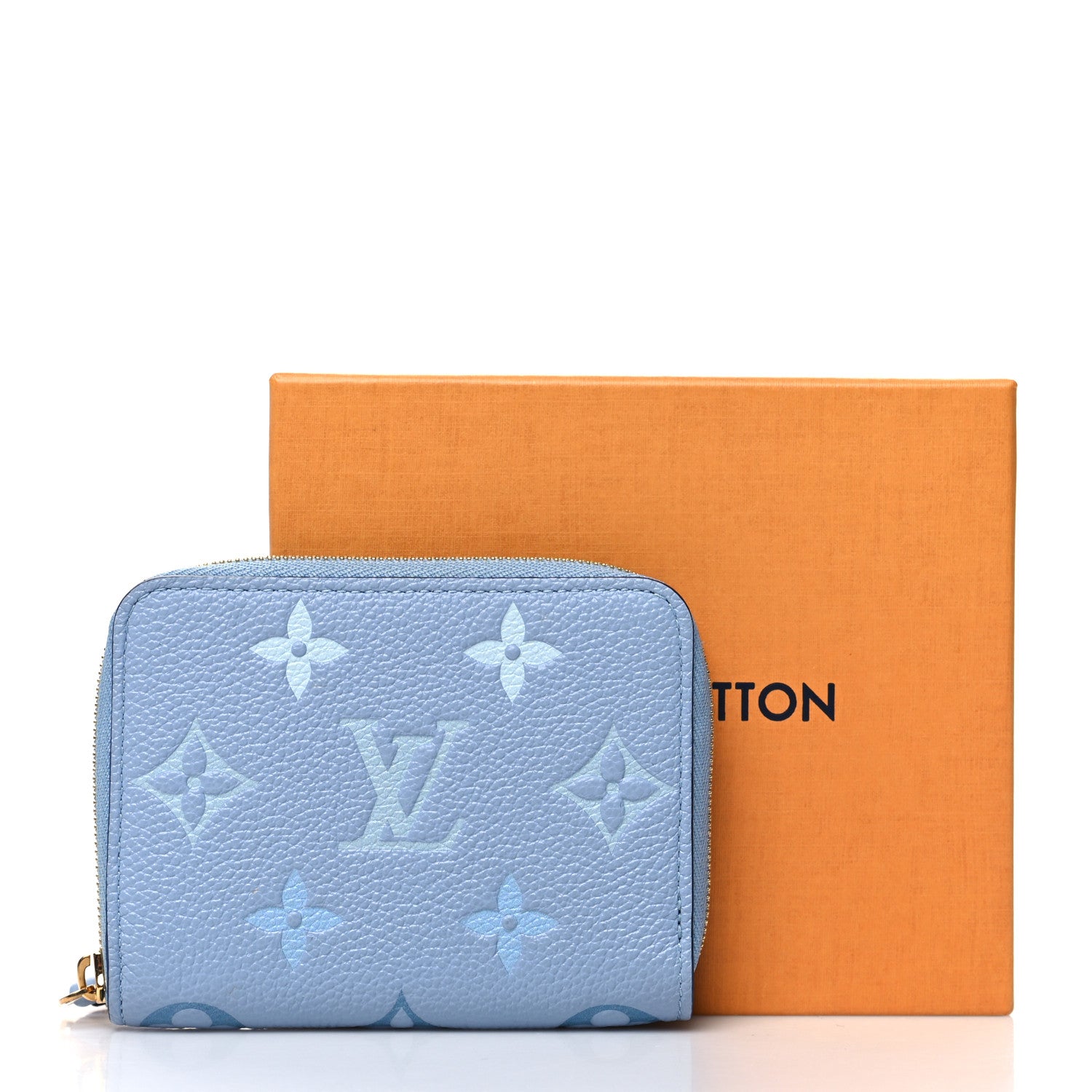 Louis Vuitton Empreinte Monogram Giant By The Pool Zippy Coin Purse Summer Blue 8 of 8