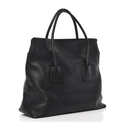 Burberry London Grainy Calfskin Medium Baynard Tote Black 3 of 7