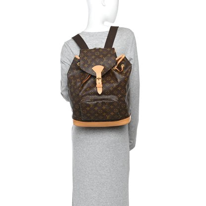 Louis Vuitton Monogram Montsouris GM Backpack 2 of 10