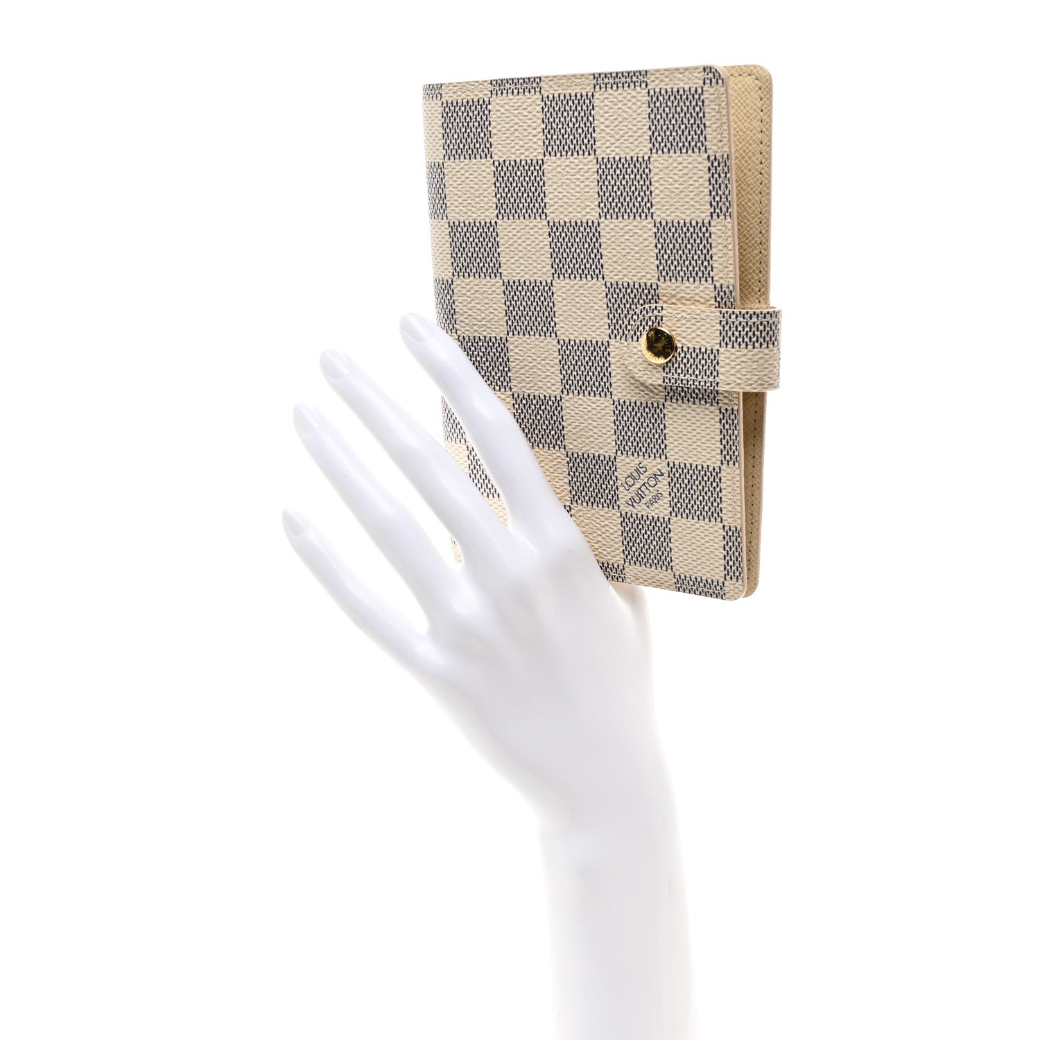 Louis Vuitton Damier Azur Small Ring Agenda Cover 2 of 7