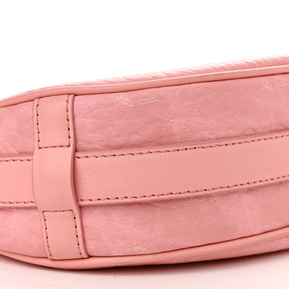 MCM Visetos Small Aren Hobo Blossom Pink 8 of 9