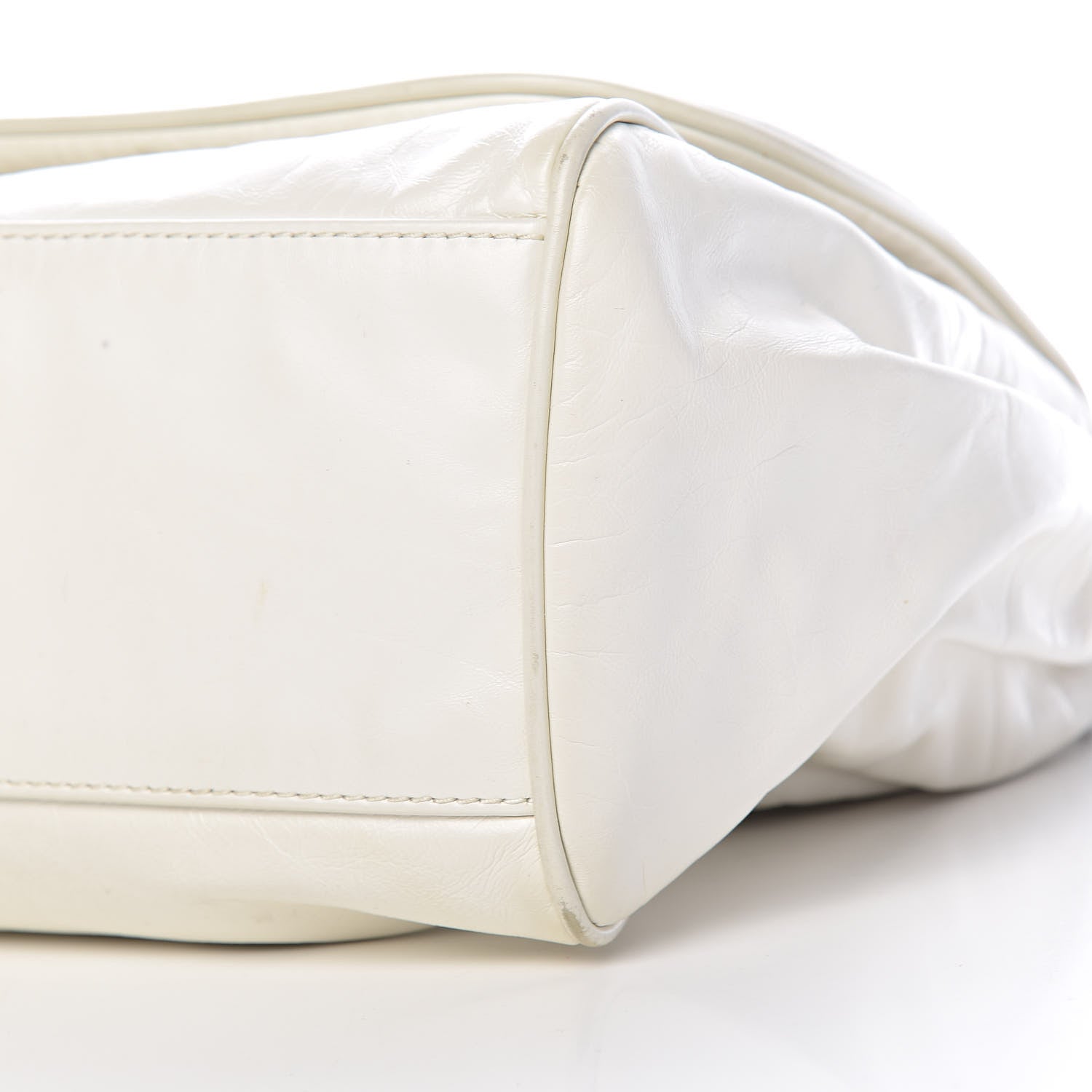 Chanel Calfskin Large Rock and Chain Flap White 11 of 15