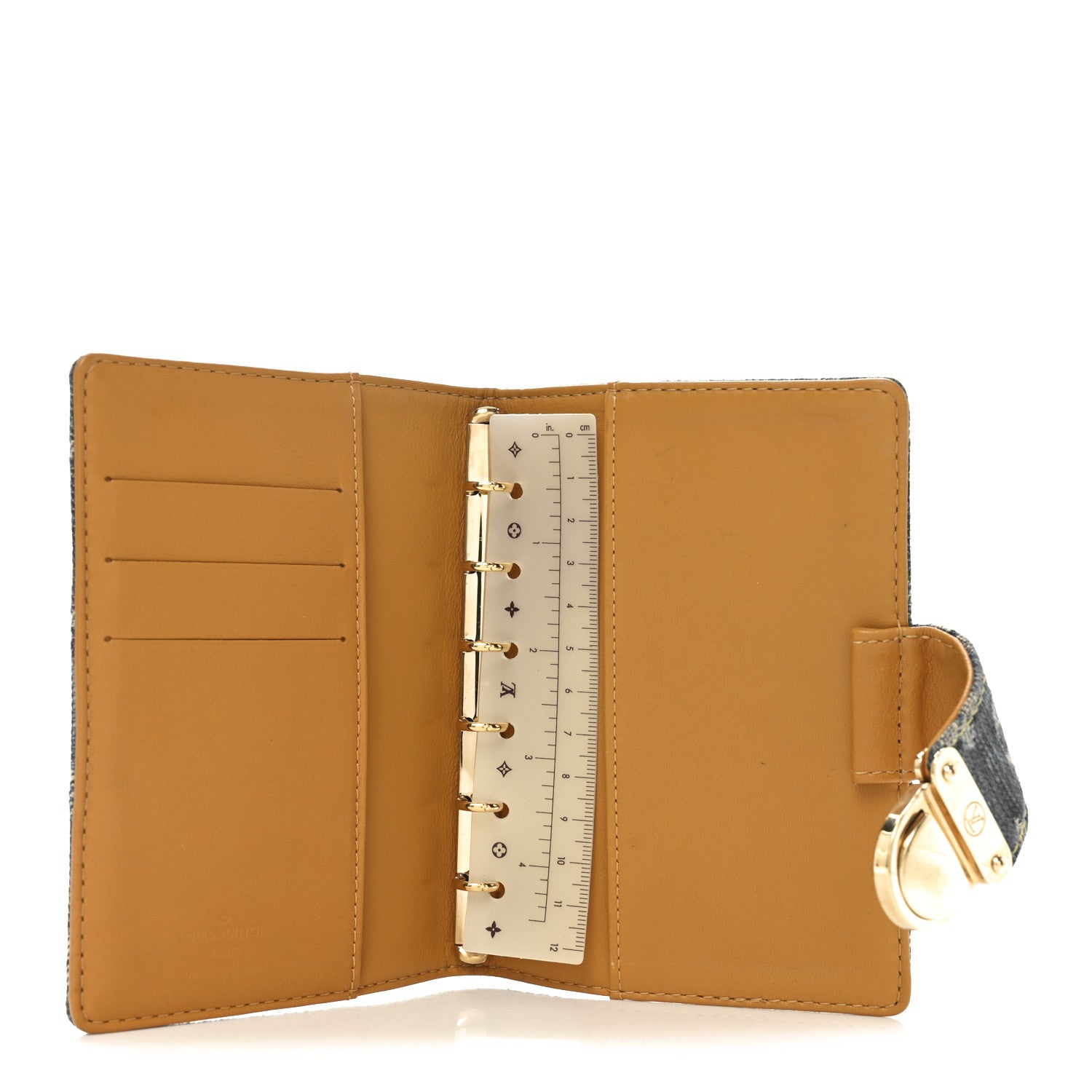 Louis Vuitton Monogram Denim Agenda PM Blue 5 of 7