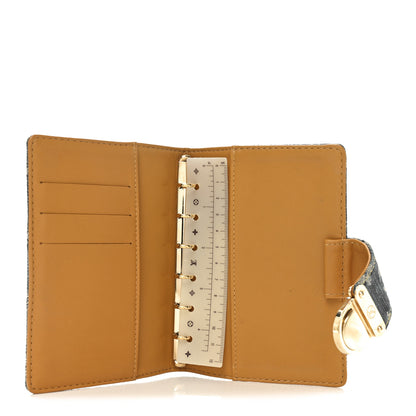 Louis Vuitton Monogram Denim Agenda PM Blue 5 of 7