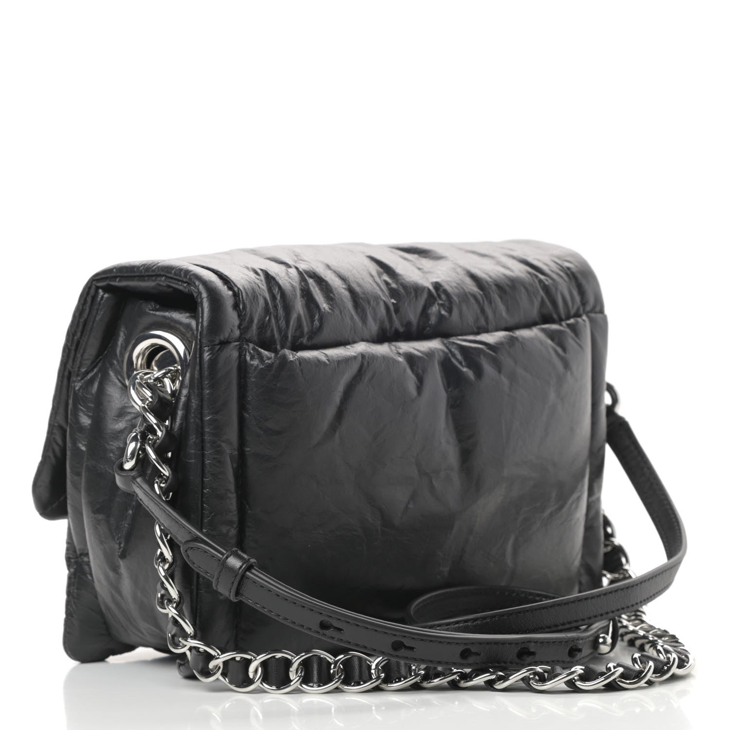 Marc Jacobs Lambskin The Pillow Bag Black 4 of 11