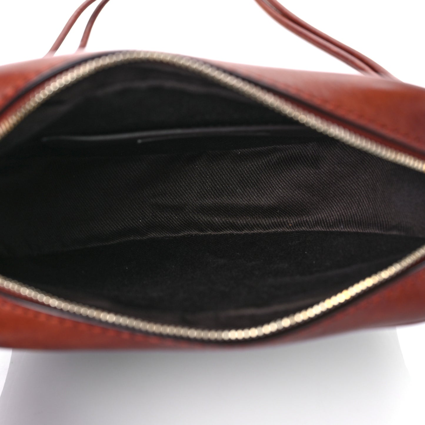 Canvas Smooth Calfskin Le Monogramme Coeur Crossbody Chestnut