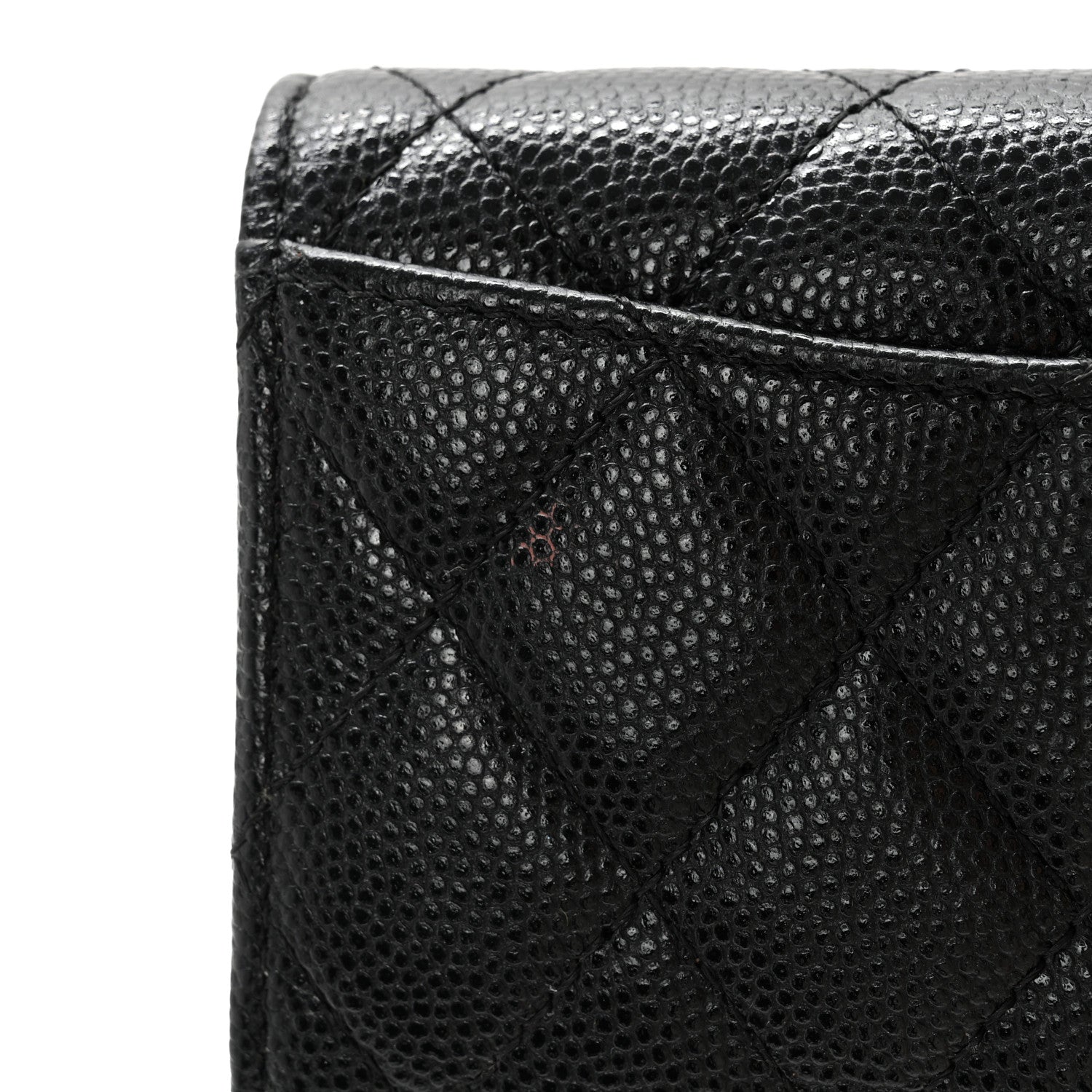 Chanel Caviar Quilted Classic 4 Key Holder Wallet Black 12 of 13