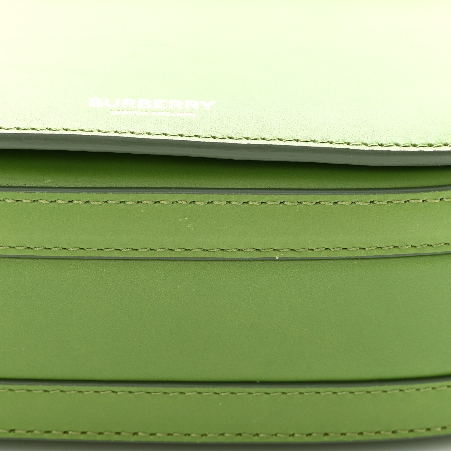 Burberry Calfskin Small Olympia Shoulder Bag Green 15 of 15
