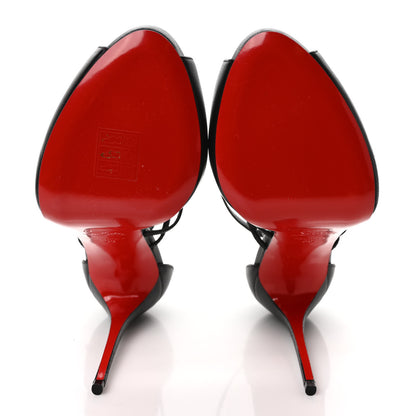 Christian Louboutin Nappa Holly Alta 120 Pumps 38 Black 5 of 8