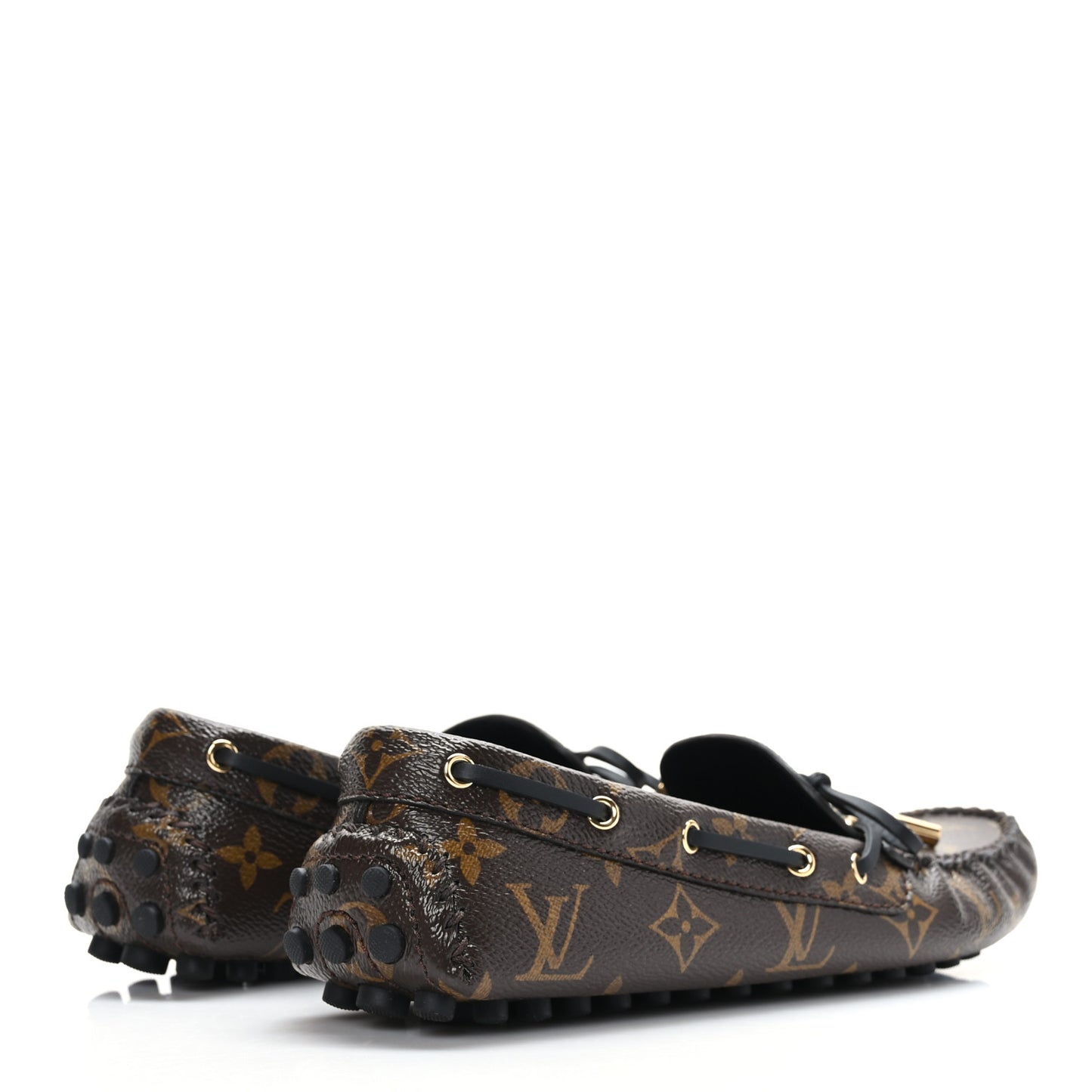 Patent Monogram Gloria Loafers 38.5