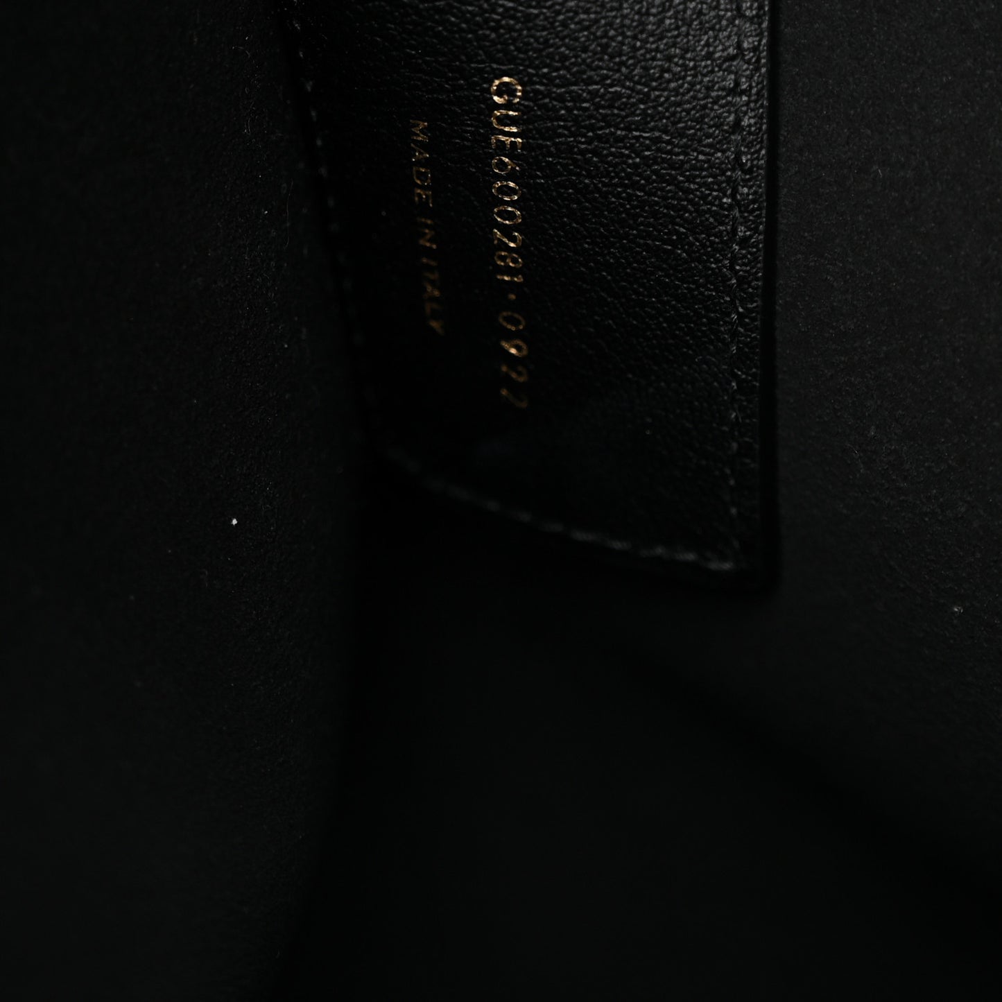 Calfskin Large Shopping Tote Black