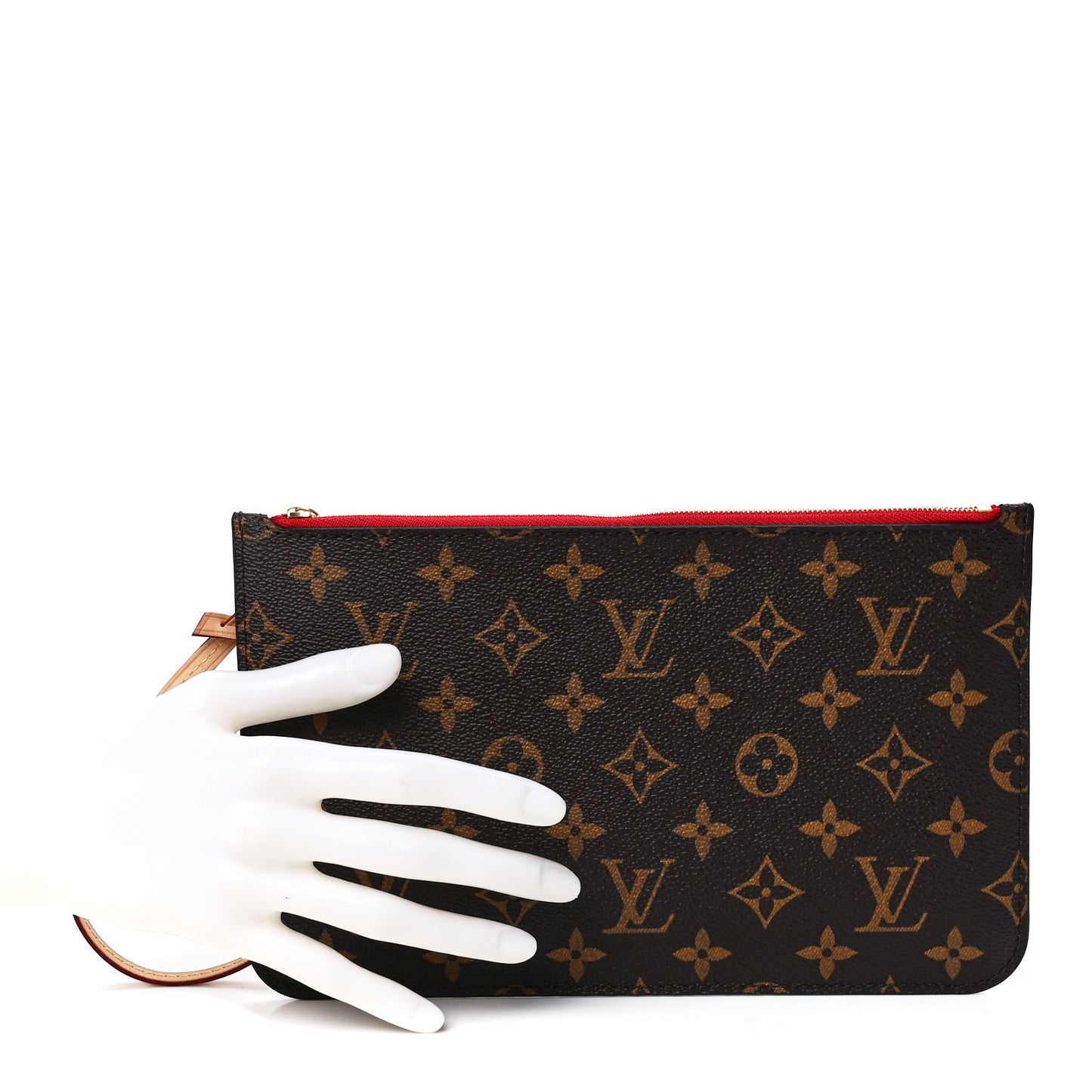 Monogram Neverfull MM GM Pochette Cherry