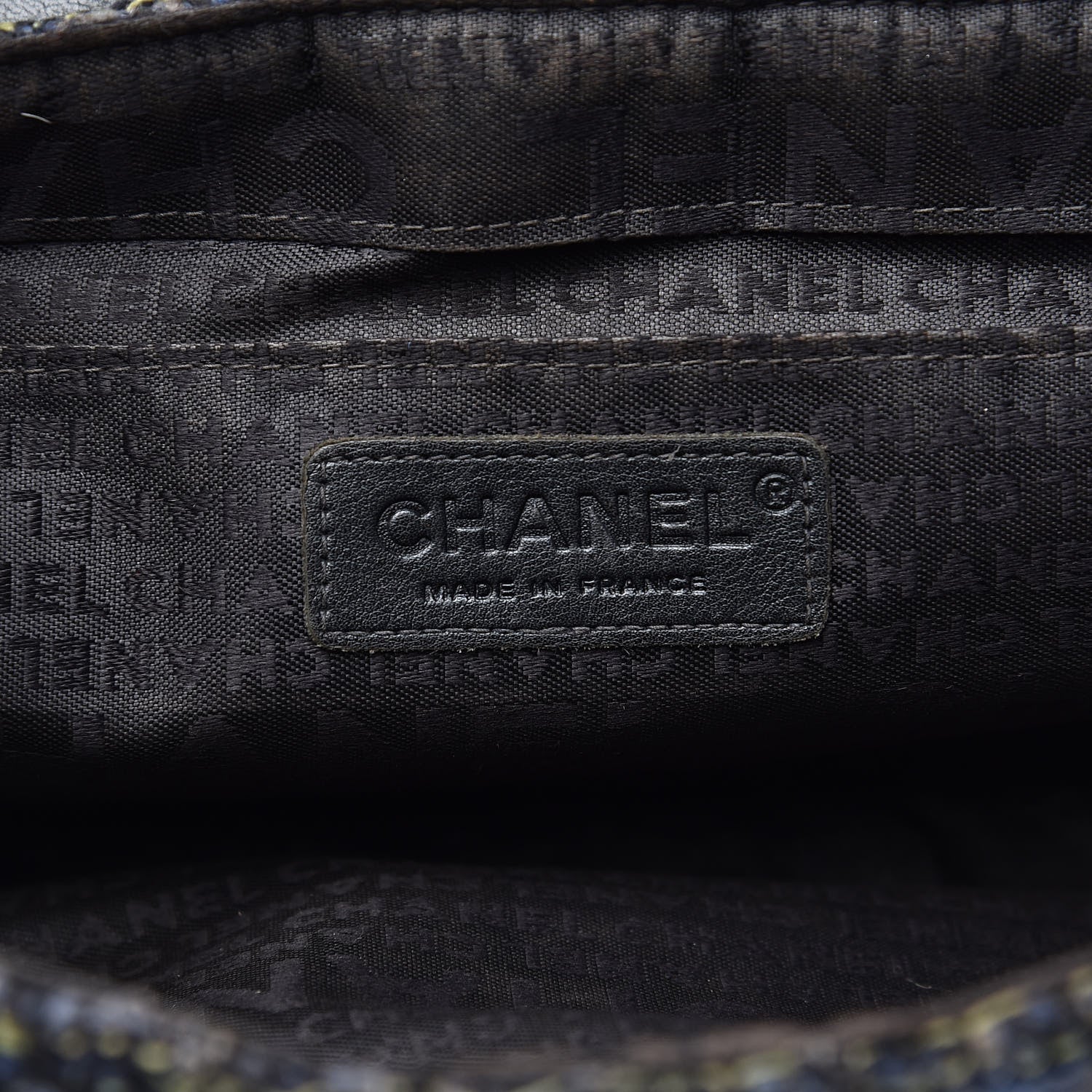 Chanel Tweed Elementary Chic Flap Multicolor 6 of 14