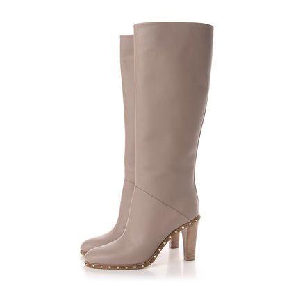 Valentino Garavani Nappa Soul Rockstud Boots 36 Poudre 3 of 13