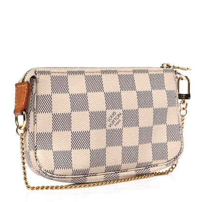 Louis Vuitton Damier Azur Mini Pochette Accessories 2 of 6