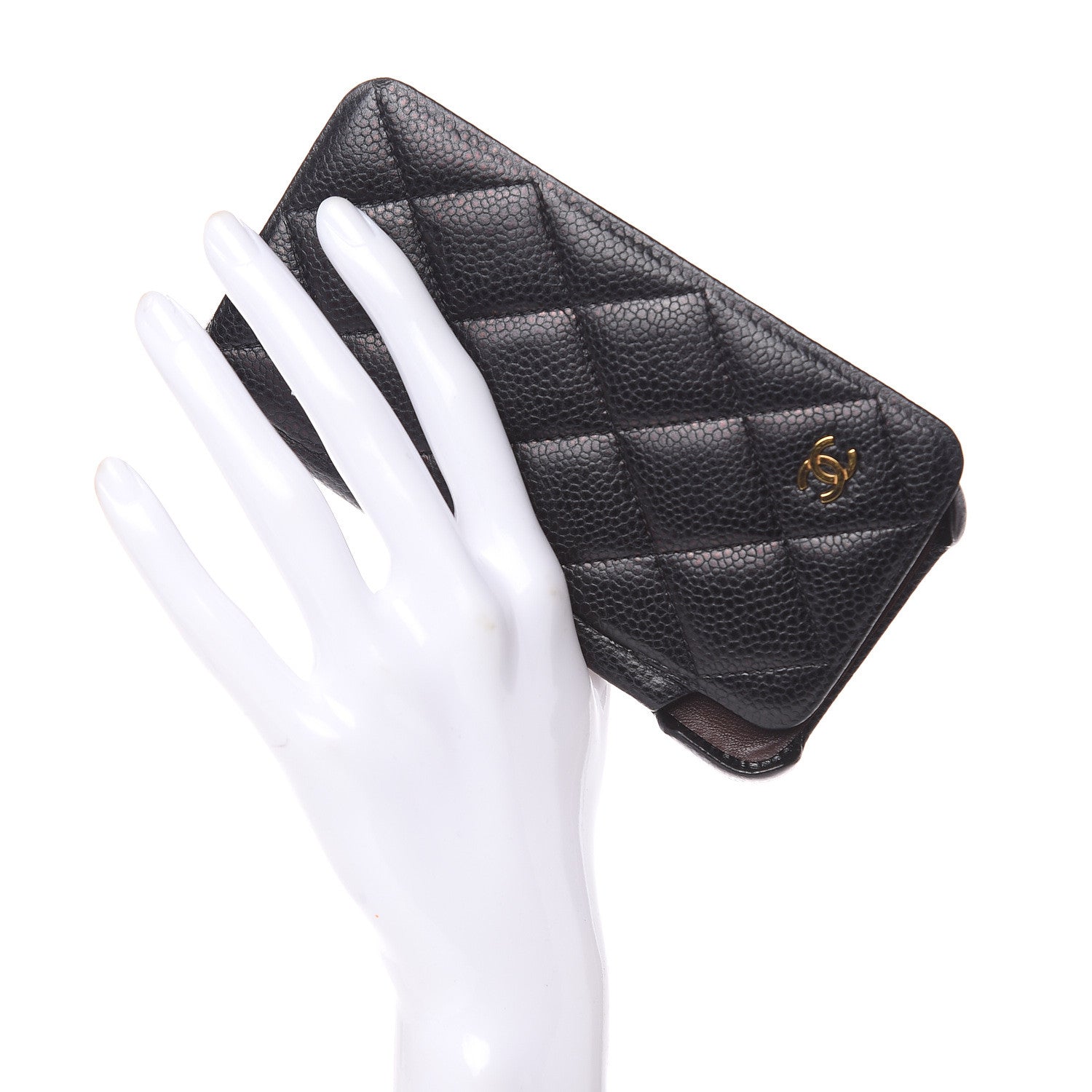 Chanel Caviar Quilted iPhone X Case Black 2 of 11