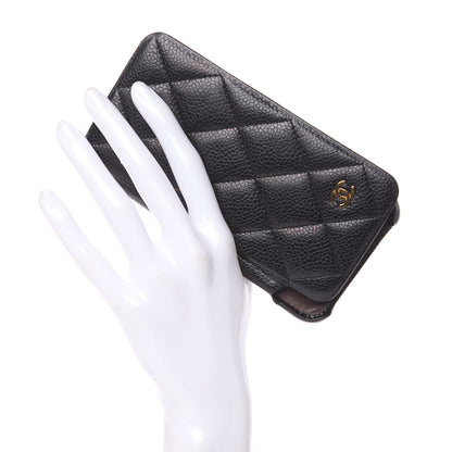 Chanel Caviar Quilted iPhone X Case Black 2 of 11