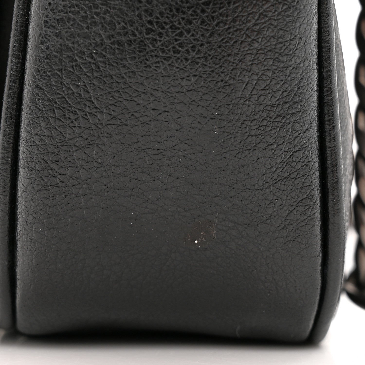 Prada Glace Calfskin Studded Crossbody Black 14 of 15